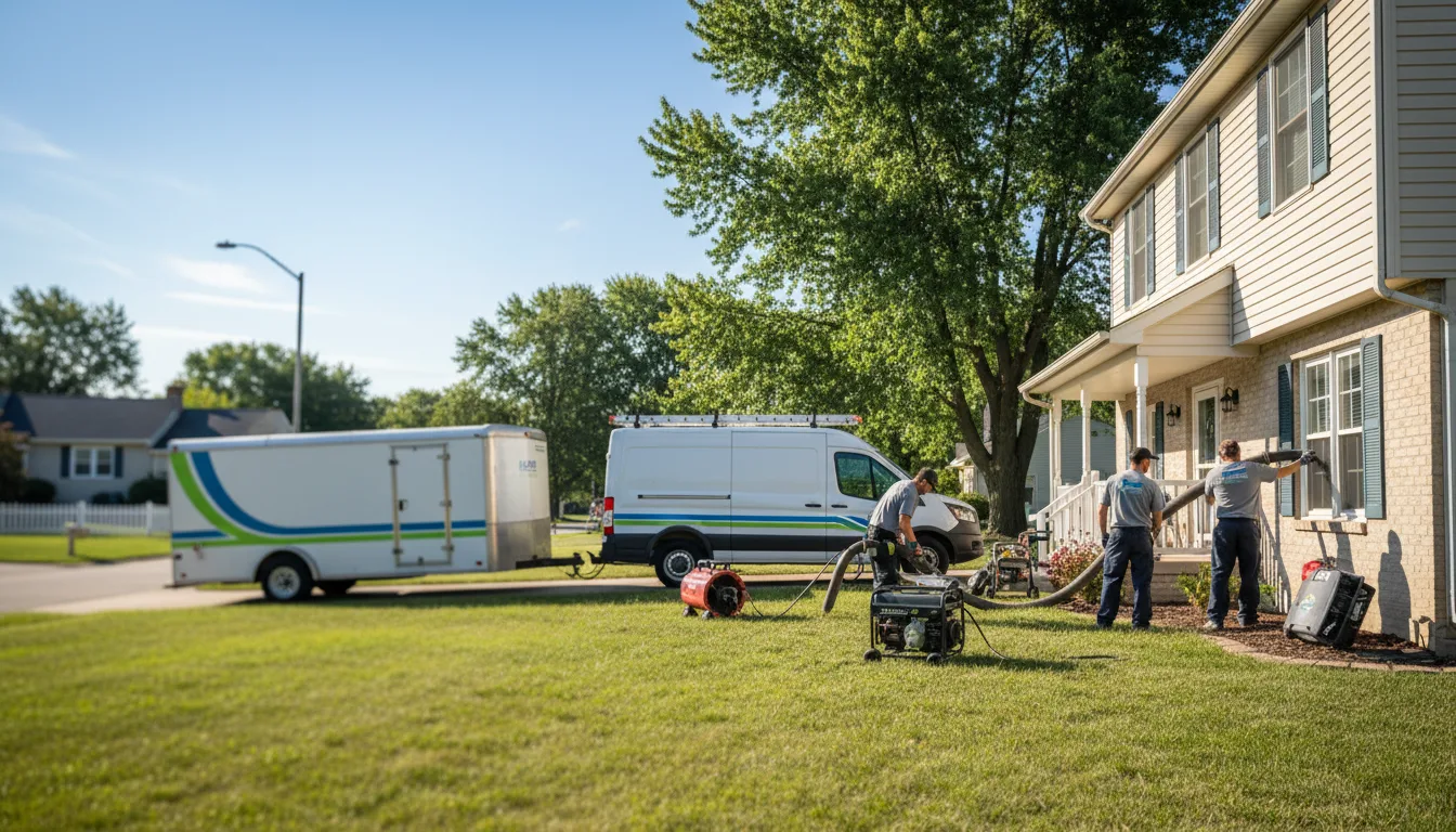 Flooded Basement Restoration And Cleanup With Repair in Pottersville, NY near me